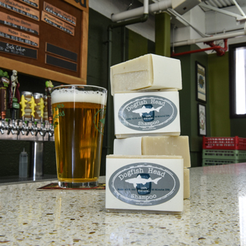 Dogfish makes a beer-inspired shampoo