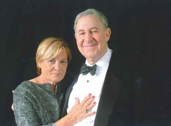 Dr. Mayer Katz and his wife, Nancy.
