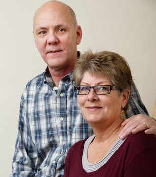 Thomas and Kim Killean, oncology patients