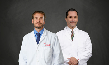 Shown are the physicians with Beebe Travel Medicine & Infectious Disease (left to right): William Chasanov, DO, and Scott Olewiler, MD.